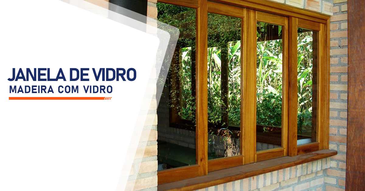 Janela De Madeira Com Vidro